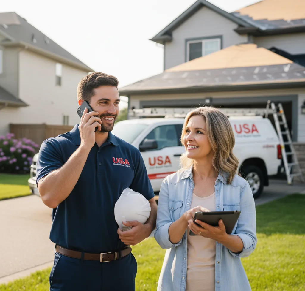 USA Roof Repair Experts customer support in Kamuela